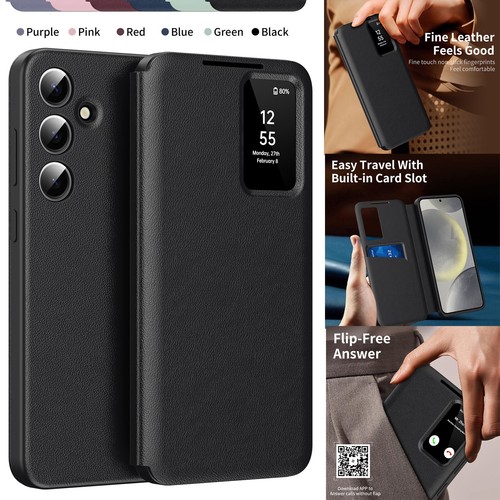Custodia flip ultra pelle per